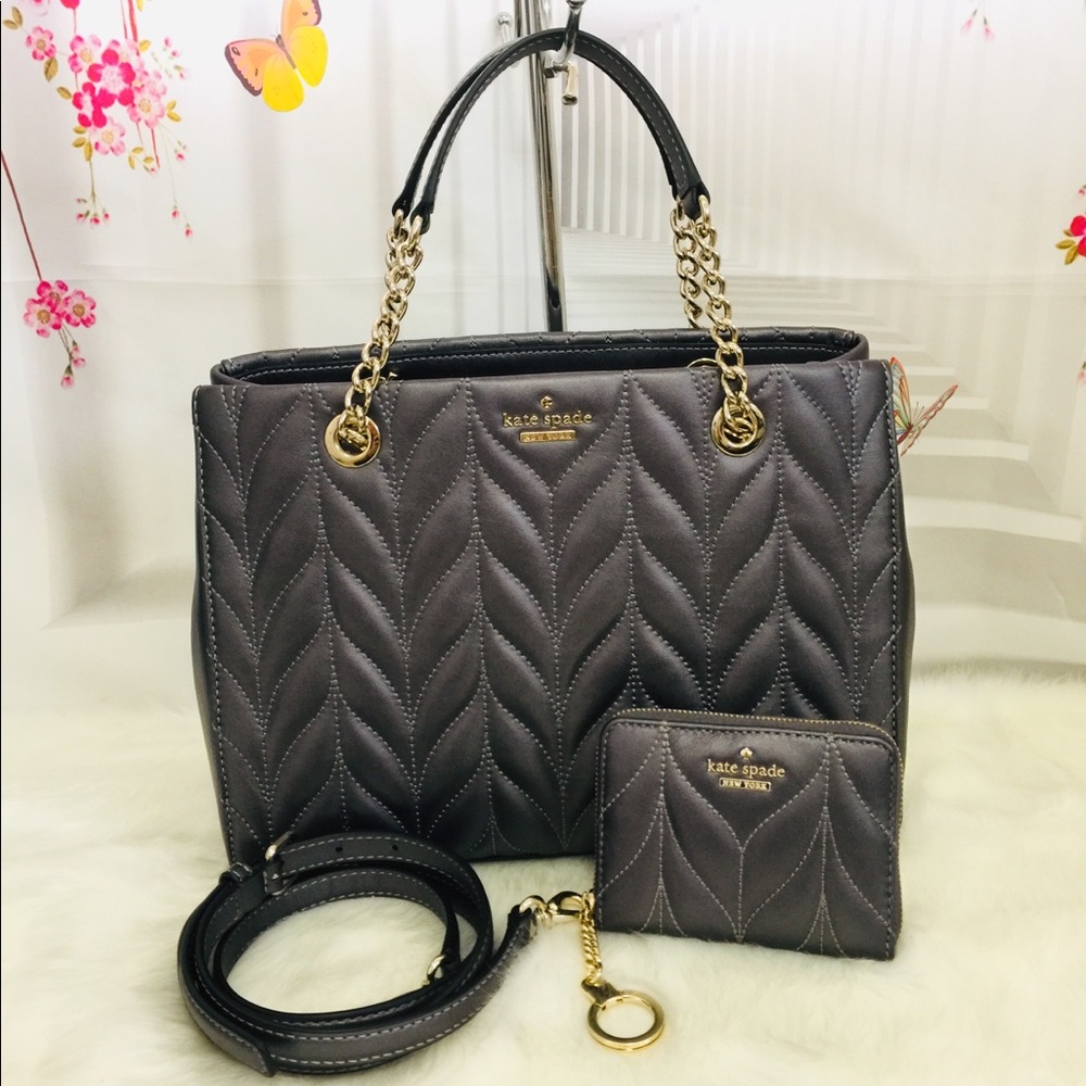 🛍 Kate Spade Meena Briar Quilted Bag